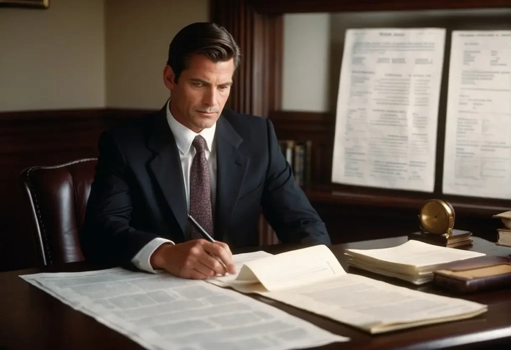 Be a Family Lawyer: Navigating Domestic Legal Matters 2024 3 lawyer doing quiet work in his office