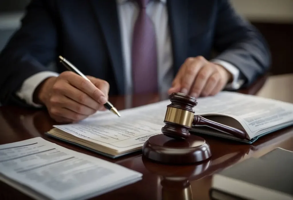 Be an Immigration Lawyer: Exploring Their Crucial Role 2024 2 lawyer doing paper work