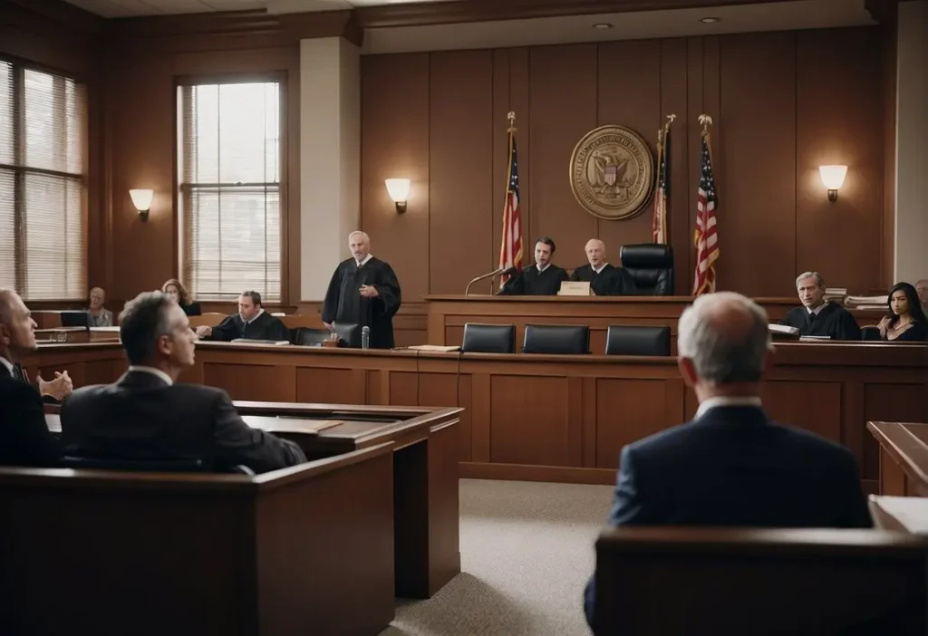 Civil Litigation Lawyer: Representation in Disputes 2024 2 Courtroom discussion
