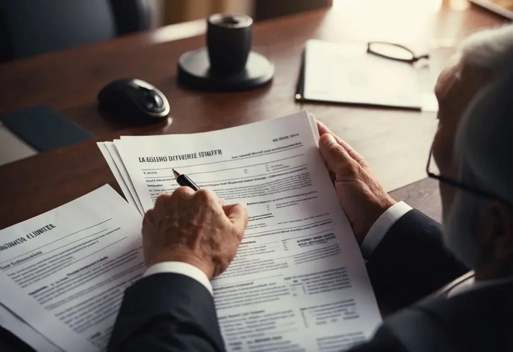 Probate Lawyer: Unpacking Their Role in Estate Planning 2024 2 lawyer reading documents