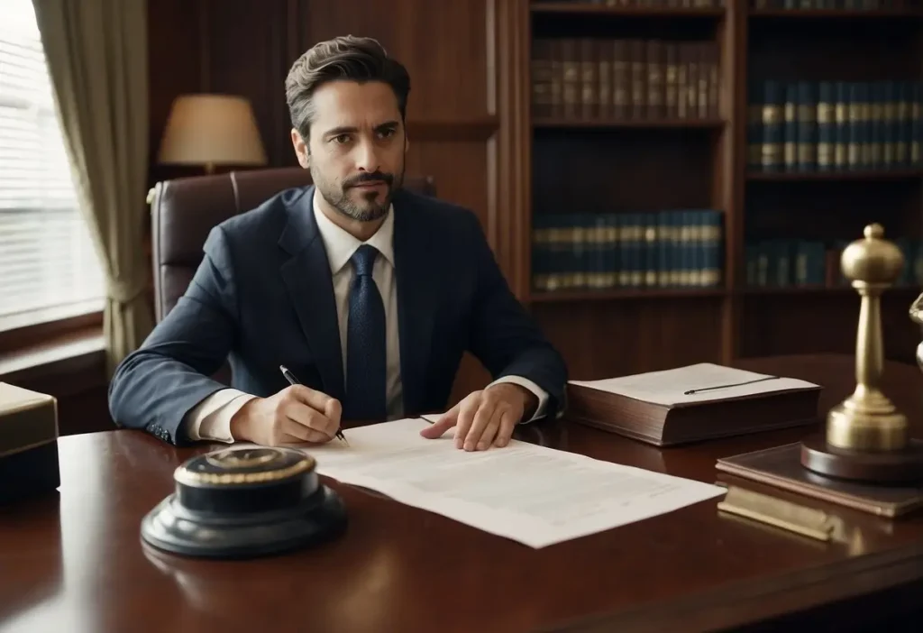 Guardianship Lawyer: The Right Advocate for Your Family 2024 2 lawyer in office doing paper work