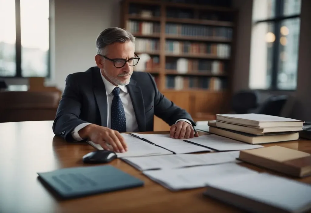 Partition Disputes? How a Lawyer Can Save You Thousands! 4 lawyer in office working on client stuff for partition