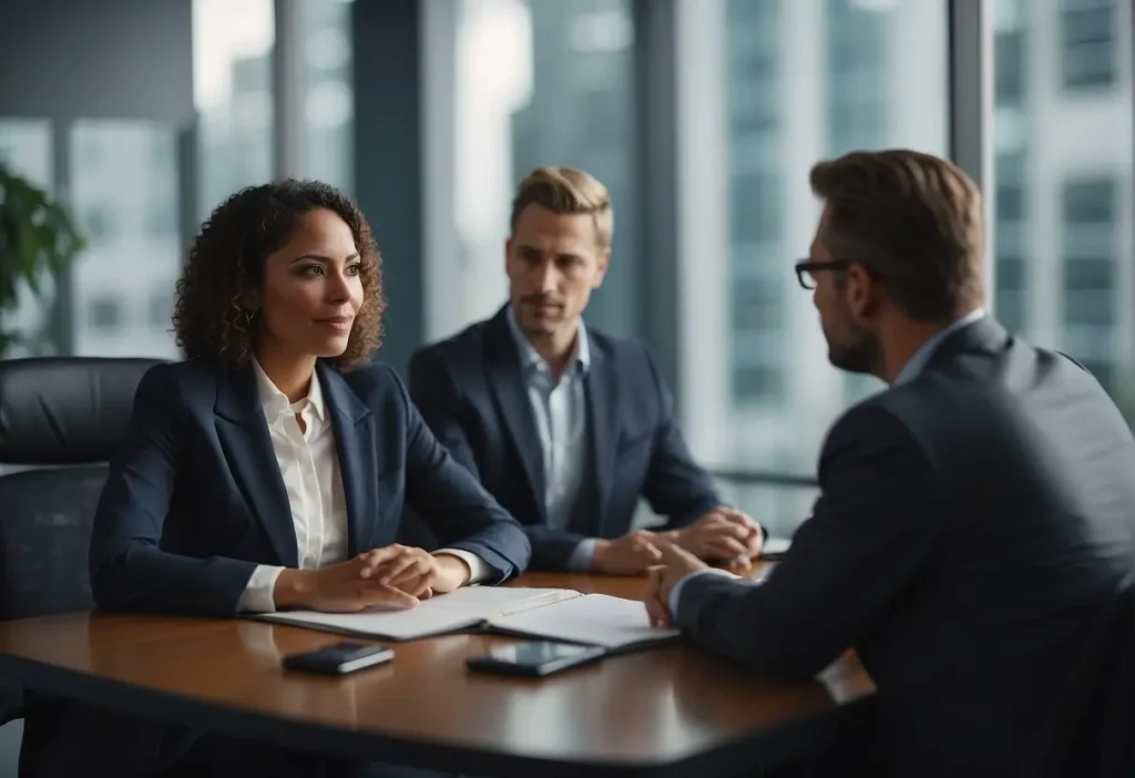 Employer Lawyer: Legal Challenges in the Workplace in 2024 2 A lawyer explaining employment law to an employer
