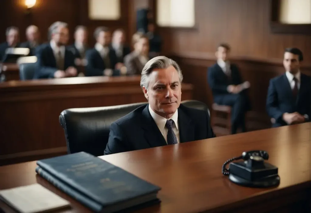 Restraining Order Lawyer: Finding Legal Protection 2024 2 A lawyer filing a restraining order in a courtroom