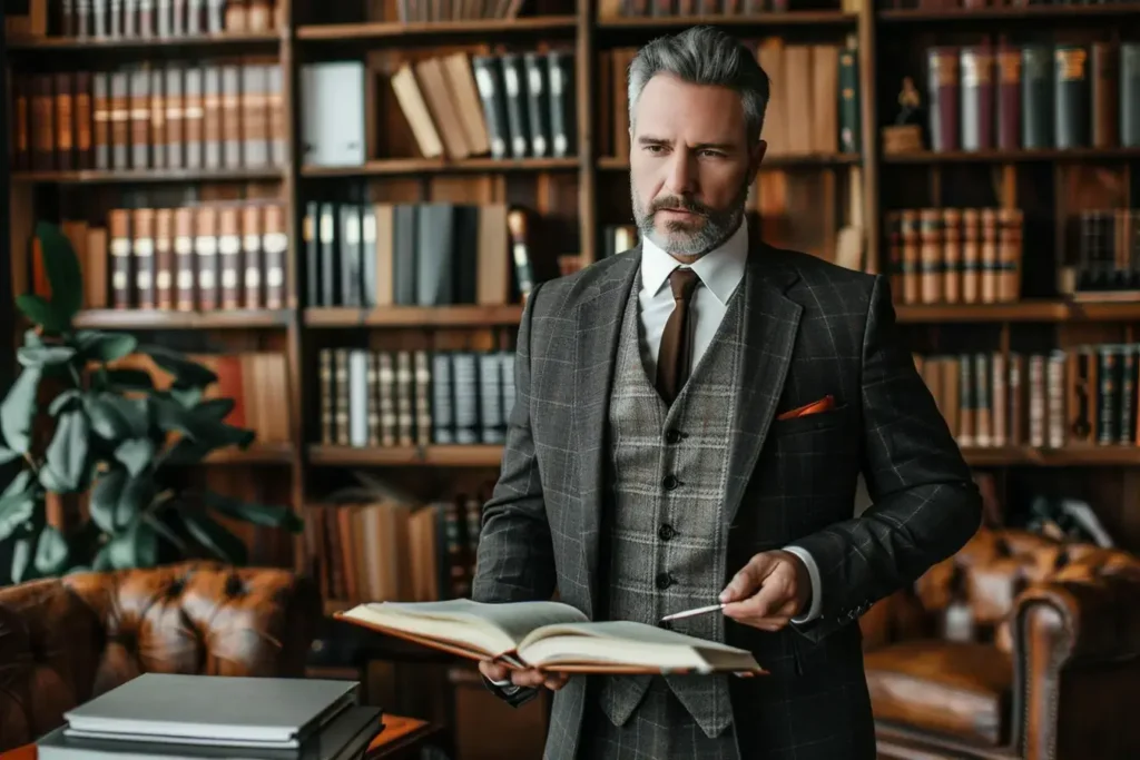 Firearms Lawyer: Your Trusted Partner in Legal Defense 2024 2 lawyer reading in a law book about firearms rights
