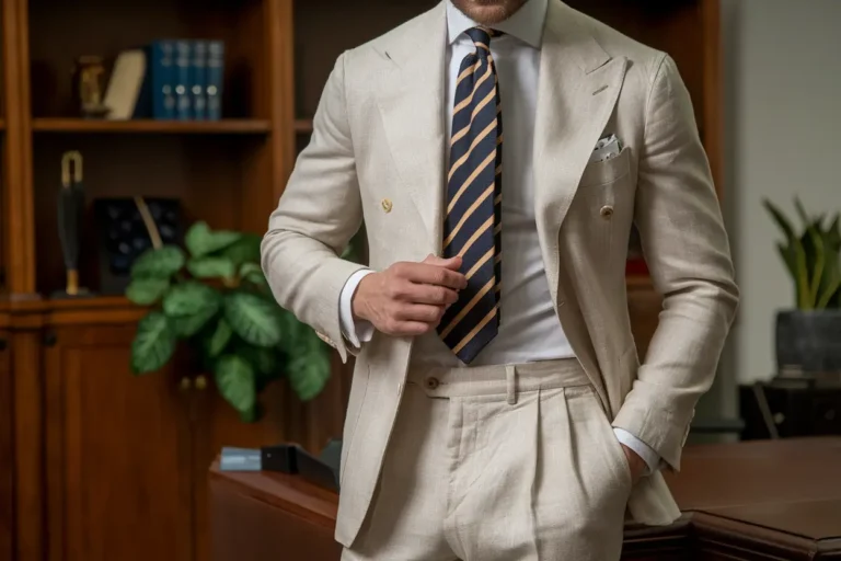 20+ Elegant Office Summer Old Money Outfits for Men 2025 1 summer old money outfit for the office for men
