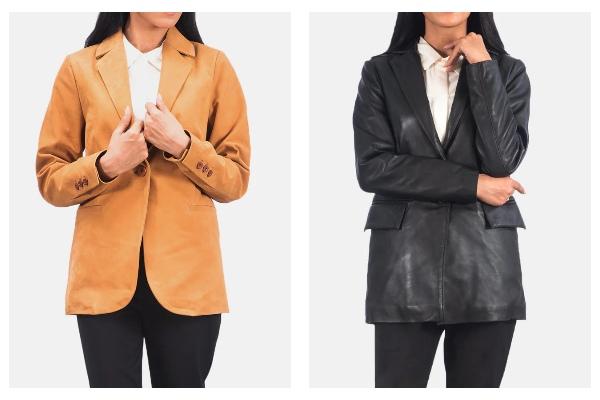 Why Every Woman Needs a Power Piece in Her Professional Wardrobe 3 leather jackets
